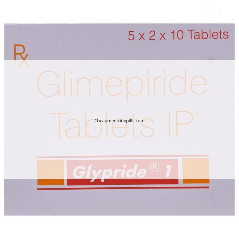 GLIMEPIRIDE 1 MG TABLET