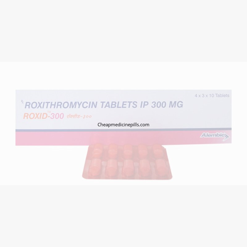 Roxid 300 Roxithromycin 300 Mg Tablet