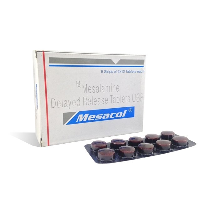 Mesacol 400 mesalamine 400 mg tablet