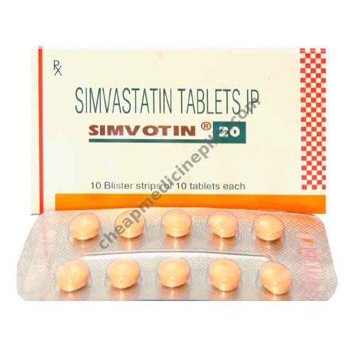 Simvotin 20 mg Tablet