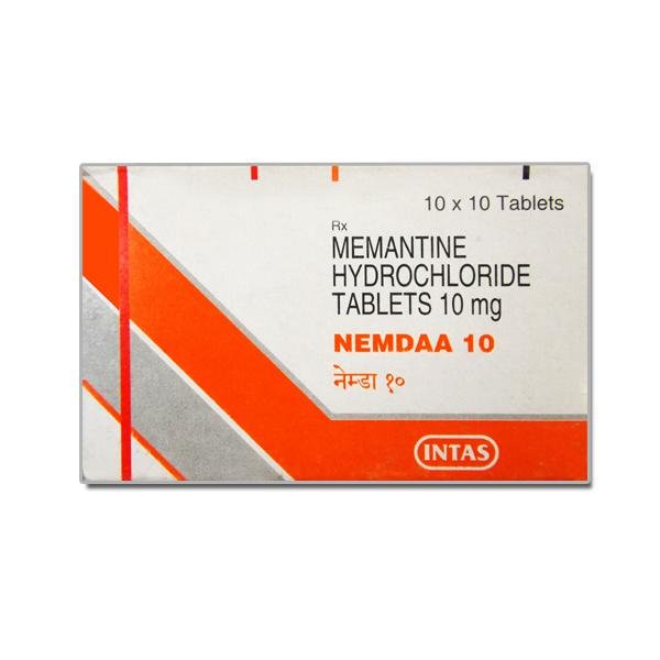 nemdaa 10 memantine 10 mg tablet