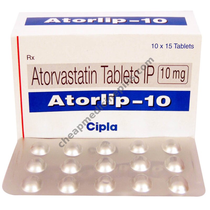 Atorlip 10 mg atorvastatin