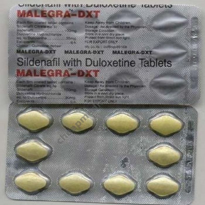 Malegra Dxt Tablet Sildenafil And Dapoxetine Pills