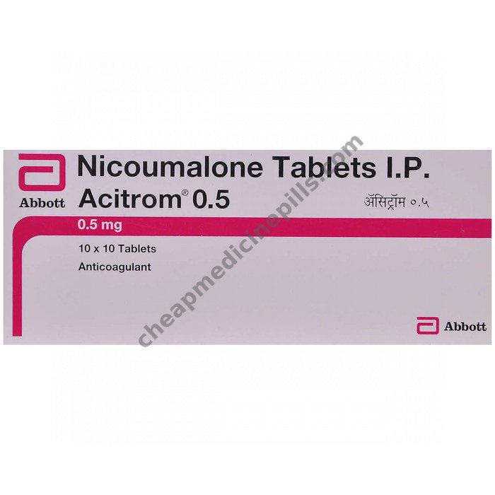 Acitrom 0.5 Mg Tablet Acenocoumarol